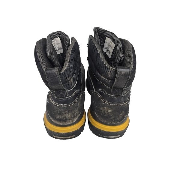 Dakota Men's 6300 6 inch Composite Toe Waterproof Work Boot Black Yellow 12M - Picture 3 of 7